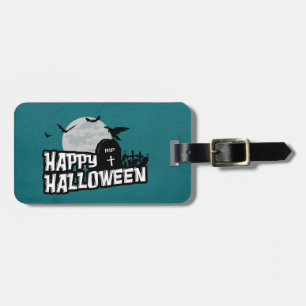 Étiquette À Bagage Joyeux Halloween