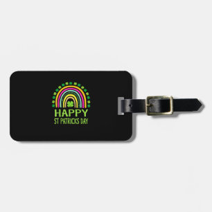 Étiquette À Bagage Joyeux Saint Patrick's Day Rainbow Girls T-
