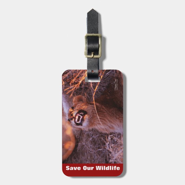 Étiquette À Bagage Joyeux Tau (Devant Vertical)