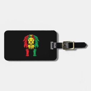 Étiquette À Bagage Junetdix African Lion Rasta Reggae Hommes Femmes E