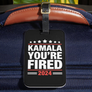 Étiquette À Bagage Kamala Vous êtes Virée Kamala Harris 2024