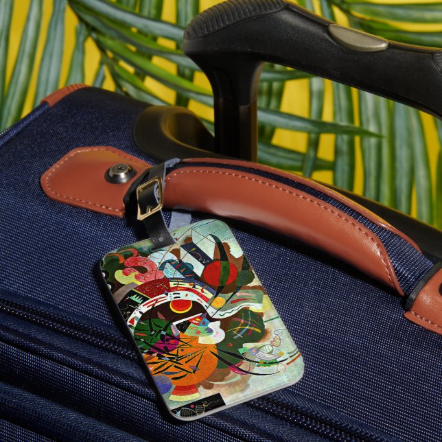 Étiquette À Bagage Kandinsky - Courbe dominante (Insitu Rectoal 1)