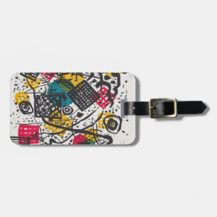 Étiquette À Bagage Kandinsky Small Worlds V Classic Abstrait