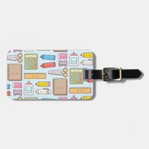 Étiquette À Bagage Kawaii Retour à l'école Fournitures Motif pour fil