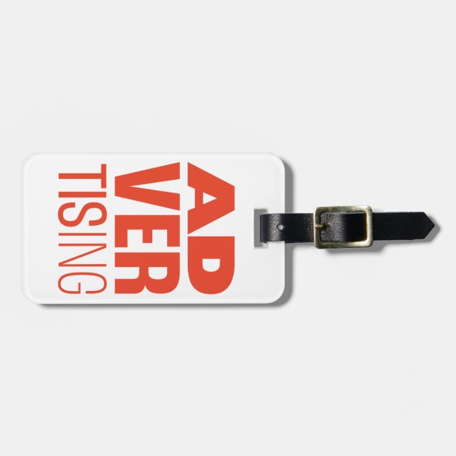 Étiquette À Bagage Kean MGC Advertising (Devant horizontal)