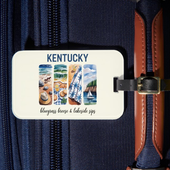 Étiquette À Bagage Kentucky - Breeze Bluegrass & Sips Lakeside (Insitu Rectoal 4)