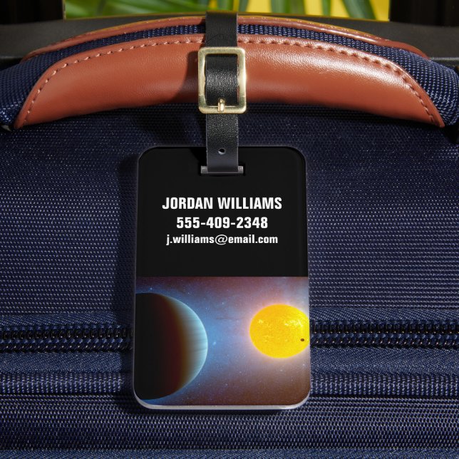 Étiquette À Bagage Kepler-10 Star System. (Insitu Rectoal 2)