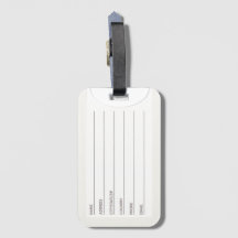 Kernel Farms Luggage Tag