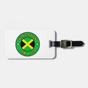 Étiquette À Bagage Kingston Jamaïque