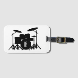 Étiquette À Bagage Kit de batterie à monogramme