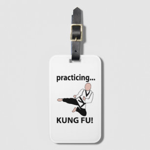 Étiquette À Bagage Kung Fu pratique Kung Fu