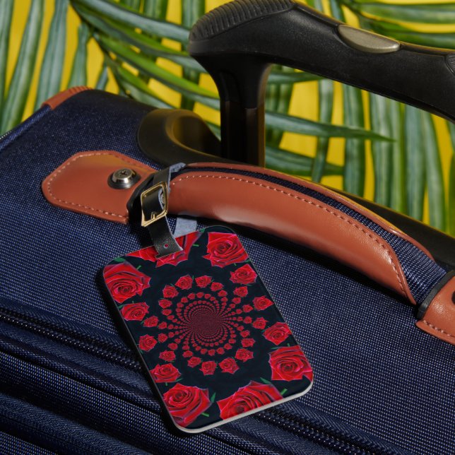 Étiquette À Bagage La beauté des Roses : Imaginaire floral (Insitu Rectoal 1)