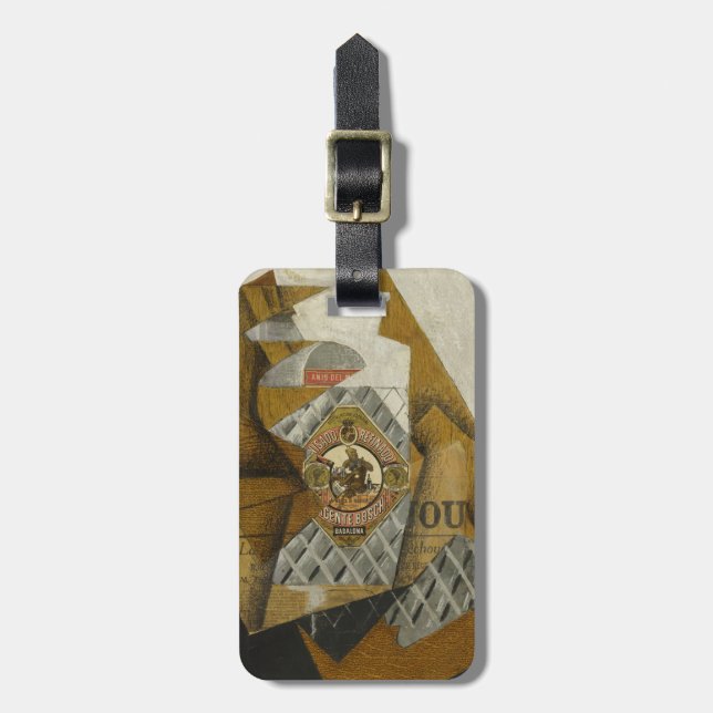Étiquette À Bagage La bouteille d'Anís del Mono par Juan Gris (Devant Vertical)
