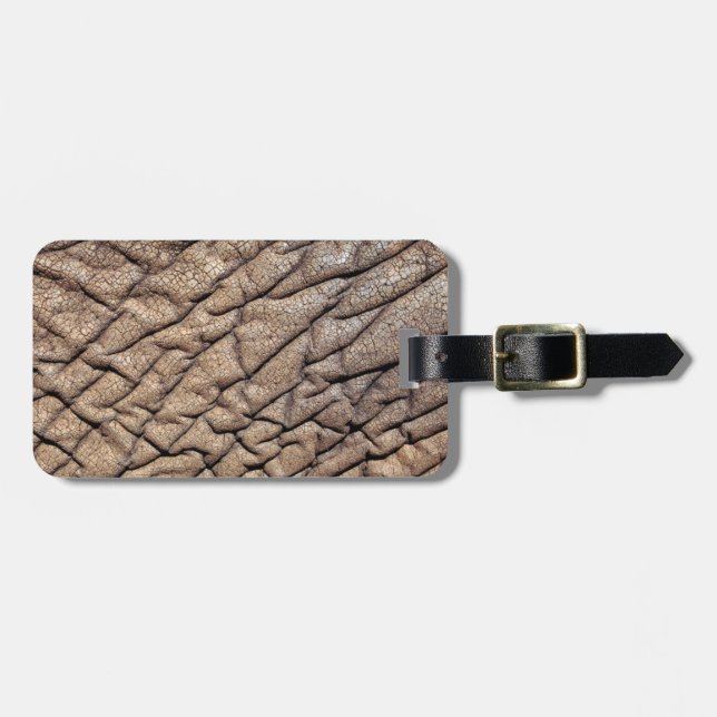 Étiquette À Bagage La cagoule des éléphants africains (Devant horizontal)