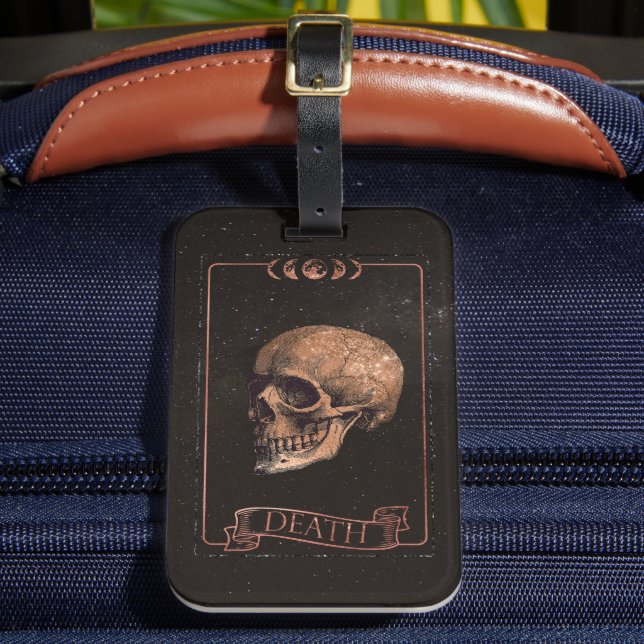 Étiquette À Bagage La carte Death Tarot (Insitu Rectoal 2)
