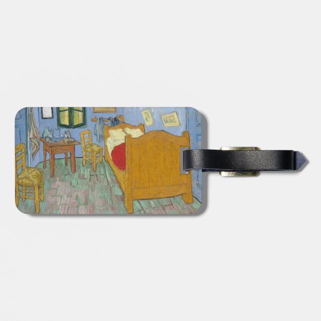 Étiquette À Bagage La chambre à coucher par Vincent van Gogh (Dos horizontal)