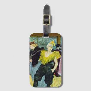 Étiquette À Bagage La Clownesse (clown) Cha-U-Kao par Toulouse Lautre