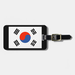 Étiquette À Bagage La Corée du Sud
