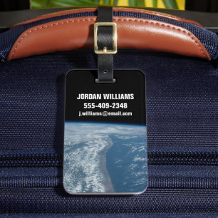 Étiquette À Bagage La Côte De L'Océan Indien Du Kenya Et De La Somali