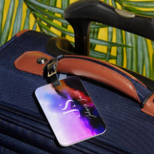 Étiquette À Bagage La Foi Peut Faire Des Miracles Ombre Cliff Monogra