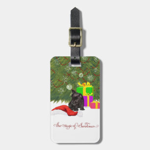 Étiquette À Bagage La magie de Noël