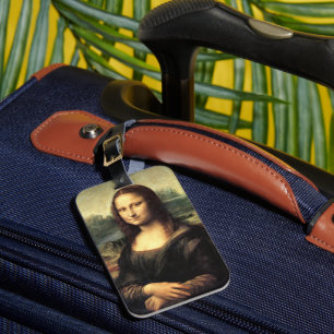 Étiquette À Bagage La Mona Lisa Leonardo da Vinci