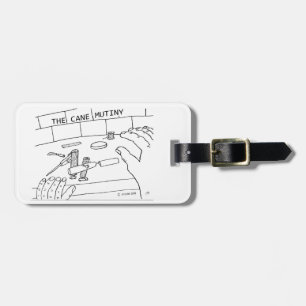 Étiquette À Bagage La mutinerie de canne