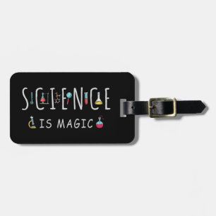 Étiquette À Bagage La science est magique
