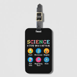 Étiquette À Bagage La science vous garde curieux