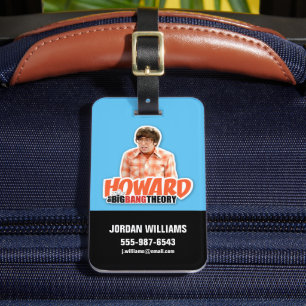 Étiquette À Bagage La théorie du Big Bang   Howard