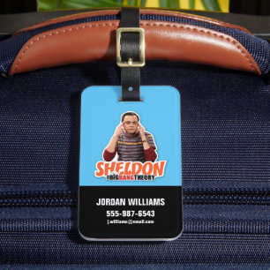 Étiquette À Bagage La théorie du Big Bang   Sheldon