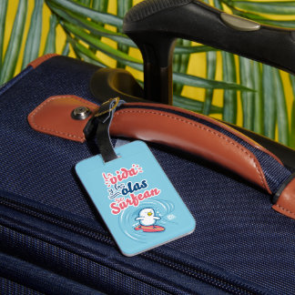 Étiquette À Bagage │La vida y las olas se surfean