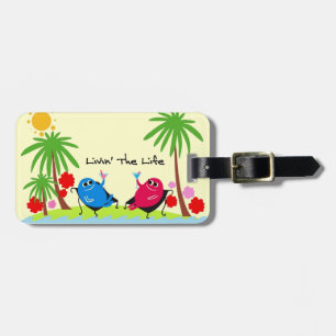 Étiquette À Bagage La vie à la plage