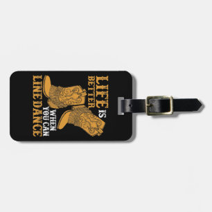 Étiquette À Bagage La vie est meilleure quand on peut danser