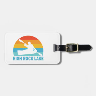 Étiquette À Bagage Lac High Rock Caroline du Nord Kayak