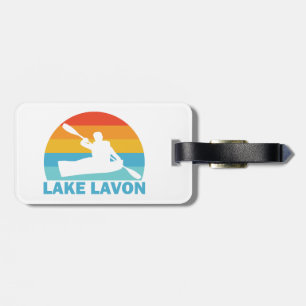 Étiquette À Bagage Lac Lavon Texas Kayak