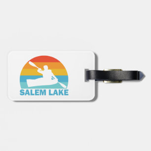 Étiquette À Bagage Lac Salem Kayak Caroline du Nord