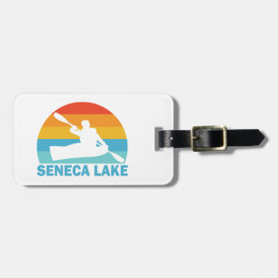 Étiquette À Bagage Lac Seneca New York Kayak