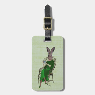 Étiquette À Bagage Lady Bella Rabbit Prendre du thé 4