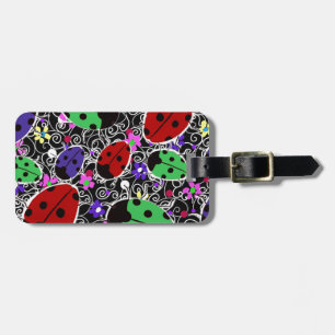 Étiquette À Bagage Ladybug