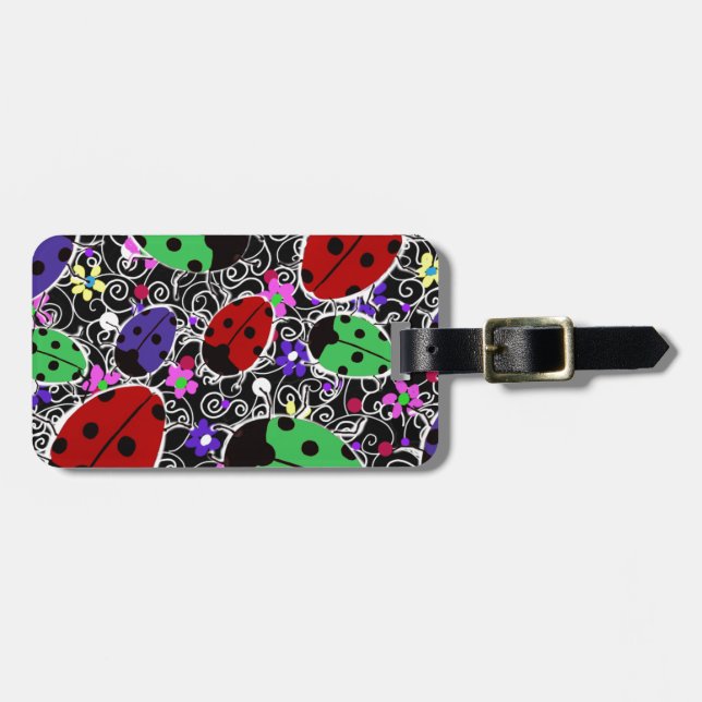 Étiquette À Bagage Ladybug (Devant horizontal)