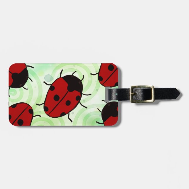 Étiquette À Bagage Ladybug (Devant horizontal)