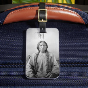 Étiquette À Bagage Lakota Leader assis Bull Amérindien