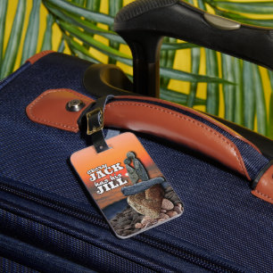 Étiquette À Bagage L'amour est certain : Chaque Jack a son Jill