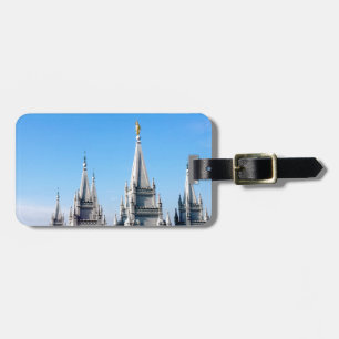 Étiquette À Bagage landes lac sel ville temple angel moroni