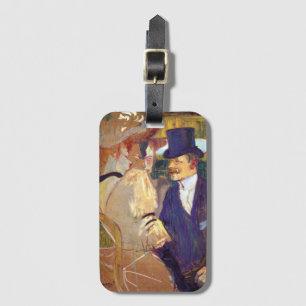 Étiquette À Bagage L'Anglais de Toulouse Lautrec, Art Vintage