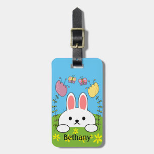 Étiquette À Bagage Lapin personnalisé