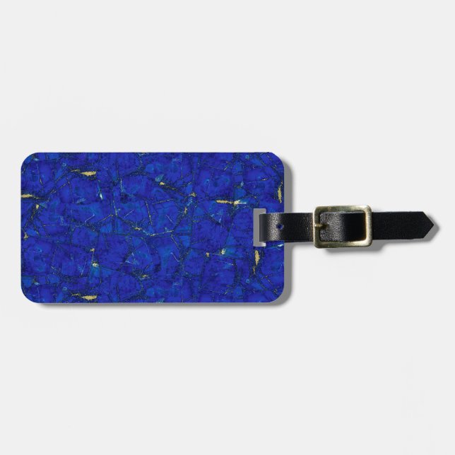 Étiquette À Bagage Lapis Lazuli (Devant horizontal)