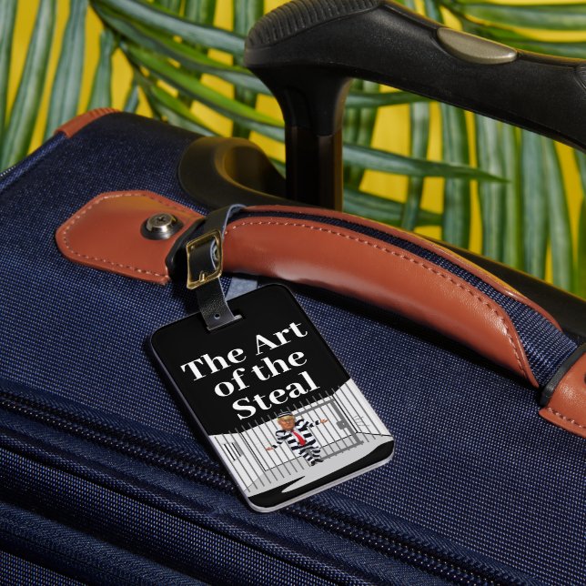 Étiquette À Bagage L'art du vol de bagages Trump (Insitu Rectoal 1)