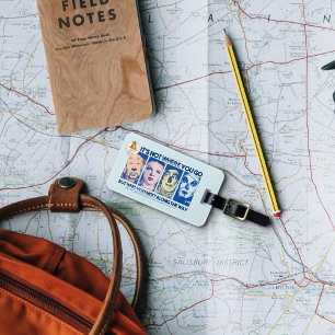 Étiquette À Bagage L'Assistant D'Oz™ Qui Vous Rencontrez En Chemin